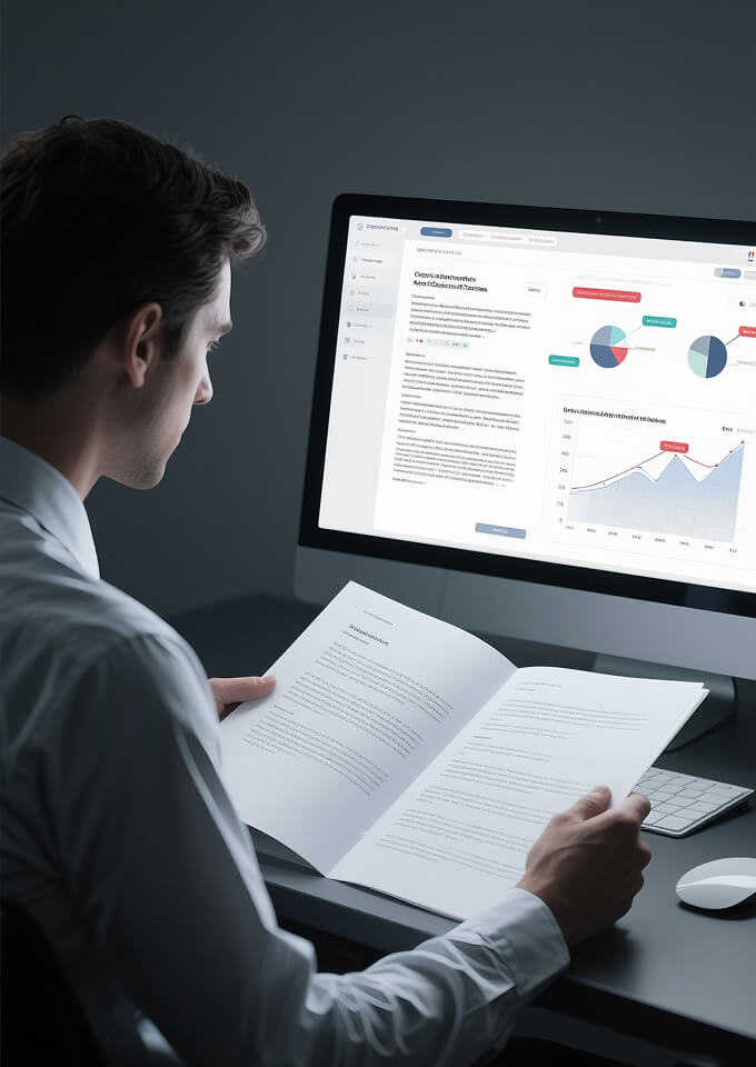 Understands intent of ambiguous legal text, models cross-regulatory impacts, IDs risks